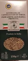 Mängden socker i Lenticchia di Castelluccio di Norcia IGP