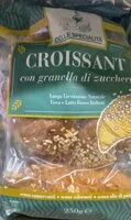 Mängden socker i Croissant integrali