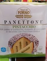 Mängden socker i panettone pistacchio