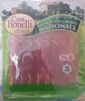 Mängden socker i Prosciutto crudo nazionale