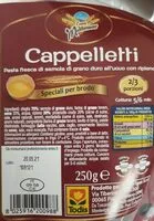 Mängden socker i Cappelletti