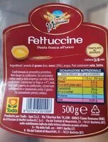 Mängden socker i Fettuccine