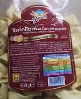 Mängden socker i Tortelloni ai funghi porcini