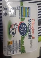 Mängden socker i Ciliegine di mozzarella