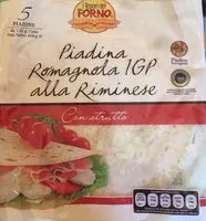 Mängden socker i Piadina