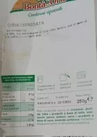 Mängden socker i Cicoria ripassata