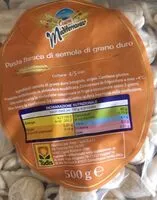 Mängden socker i Pasta fresca di semola grano duro