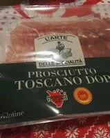 Mängden socker i PRosciutto dop toscano
