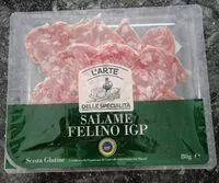 Mängden socker i Salame