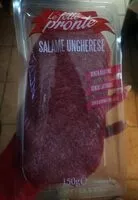 Mängden socker i Salame ungherese