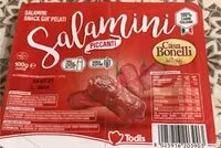Mängden socker i Salamini piccanti