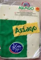 Mängden socker i Asiago