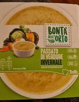 Mängden socker i Passato di verdure invernale