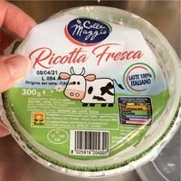 Mängden socker i Ricotta fresca