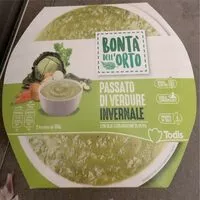 Mängden socker i passato di verdure invernale