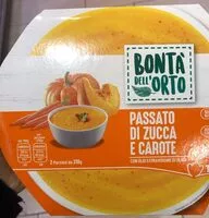 Mängden socker i Passato di zucca e carote