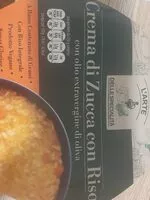 Mängden socker i Crema di zucca