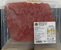 Mängden socker i Bresaola della Valtellina IGP
