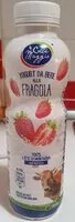 Mängden socker i Yogurt da bere alla fragola