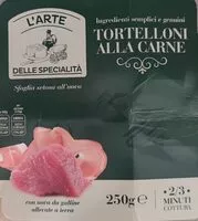 Mängden socker i Tortelloni alla carne