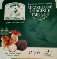 Mängden socker i Mezze lune porcini e tartufo