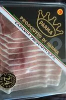 Mängden socker i Prosciutto di parma dop stag. 24 mesi
