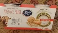 Mängden socker i Yogurt intero avena e noci