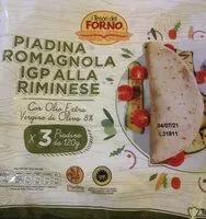 Mängden socker i piadina romagnola igp alla riminese
