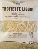 Mängden socker i Trofiette liguri