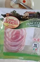 Mängden socker i Soffici fette di pancetta arrotolata