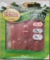 Mängden socker i Carpaccio Affumicato