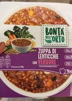 Mängden socker i Bontà dell'orto