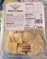 Mängden socker i Agnolotti al brasato