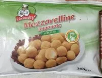 Mängden socker i Mozzarelline impanate