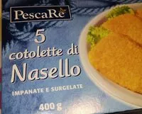 Mängden socker i Cotolette di nasello