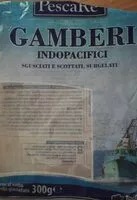 Mängden socker i Gamberi indopacifici