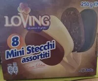 Mängden socker i Mini stecchi assortiti