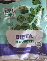 Mängden socker i Bieta in cubetti