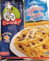 Mängden socker i Tagliatelle ai funghi surgelate