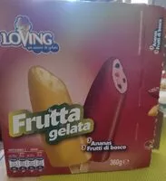 Mängden socker i Frutta gelata