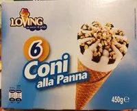 Mängden socker i Coni alla panna