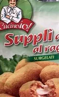 Mängden socker i Suppli di riso al ragu’