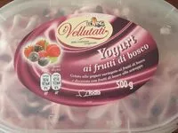 Mängden socker i Gelato allo yogurt ai frutti di bosco
