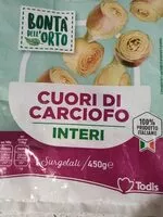 Mängden socker i Cuori di carciofo