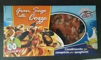 Mängden socker i Gran sugo alle cozze
