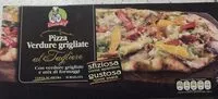 Mängden socker i Pizza verdure grigliate mx di formaggi
