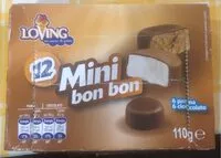Mängden socker i Mini bon bon