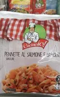 Mängden socker i Pennette al salmone e gamberetti