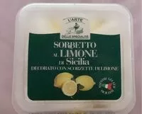 Mängden socker i Sorbetto al limone di sicilia