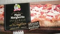 Mängden socker i Pizza Margherita integrale al tagliere